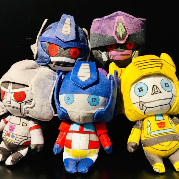 Cutie 1 Transformers Plush Key Chains   G1 Optimus Prime, Megatron, Bumblebee Image  (1 of 6)